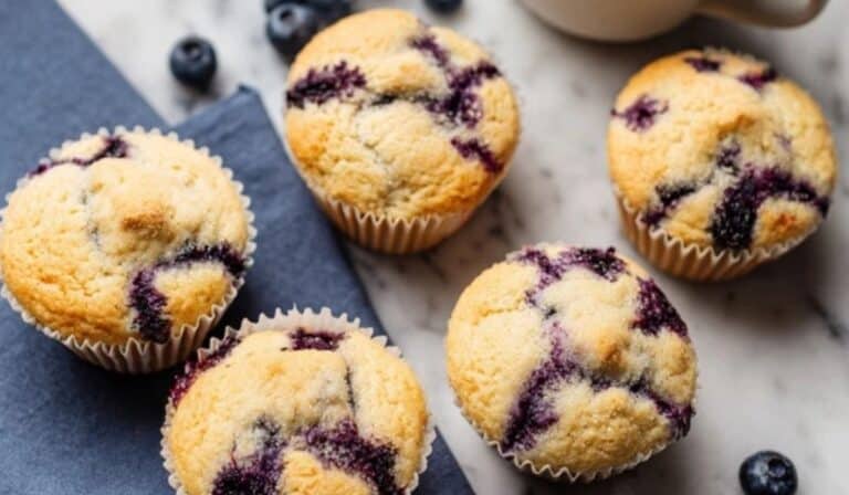 Homemade Blueberry Protein Muffins featured image
