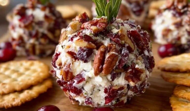 cranberry-pecan-goat-cheese-ball