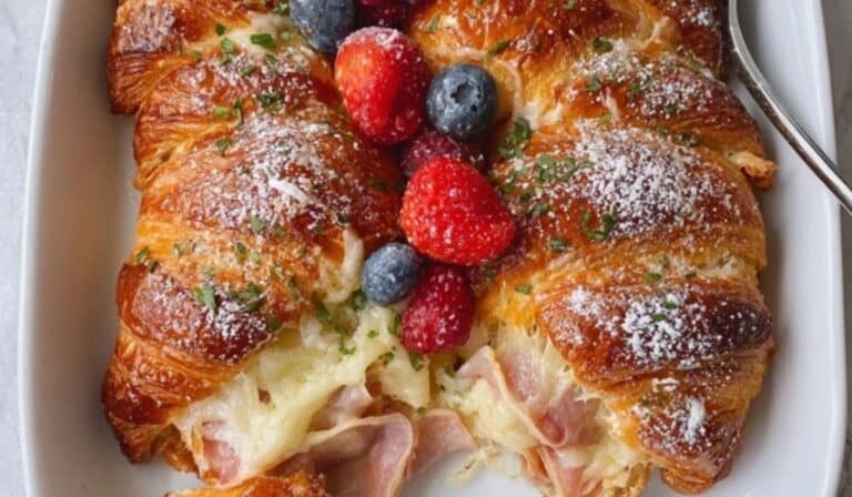 Croissant Bake fresh from oven