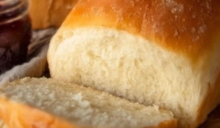 No-Fail Amish White Bread fresh loaf