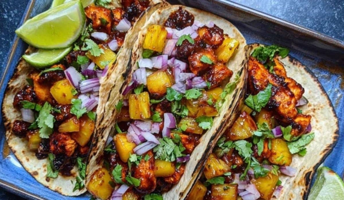 one-pan-chicken-and-pineapple-tacos