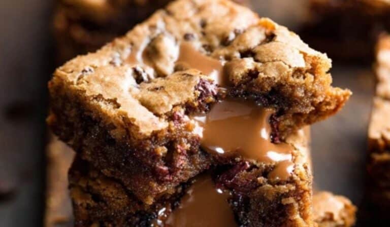 Classic Mint Chocolate Brownies on rustic tray